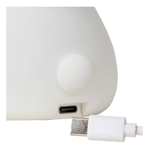 Lucide PINCHA RABBIT - Rechargeable Table lamp Children - Battery pack- LED 3 StepDim - Rgb - White | Essential - detail 4